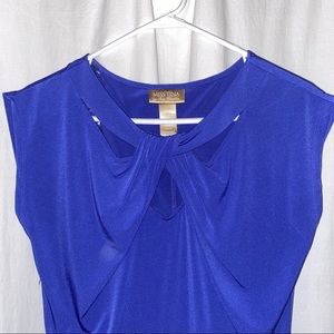 Miss Tina blue top